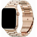 Apple Watch bandje Rivaro - staal - rose goud