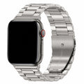 Apple Watch bandje Rivaro - staal - sterrenlicht