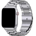 Apple Watch bandje Rivaro - staal - zilver