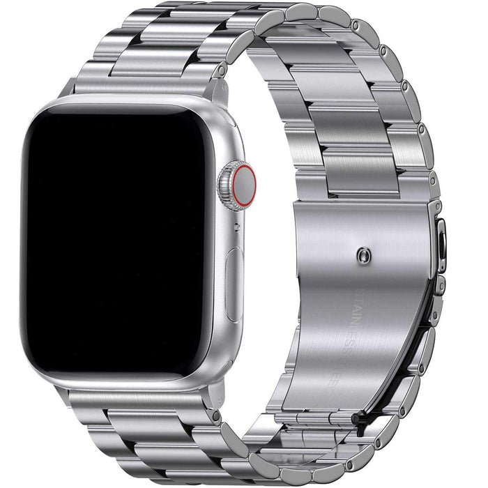 Apple Watch bandje Rivaro - staal - zilver