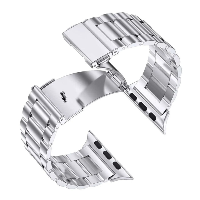 Apple Watch bandje Rivaro - staal - zilver