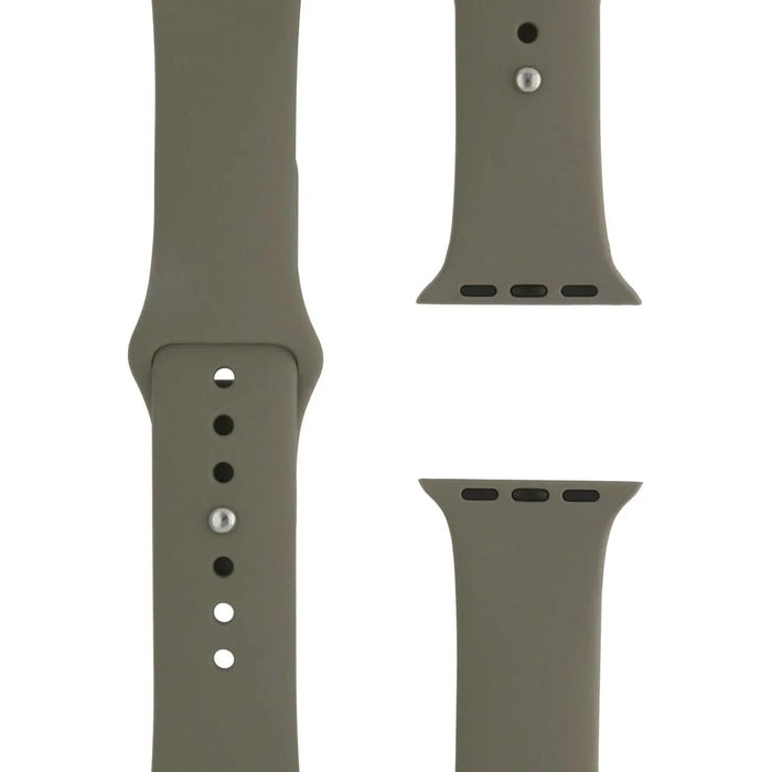 Apple Watch bandje Savro - siliconen - khaki