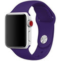 Apple Watch bandje Teyra - siliconen - violet