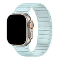 Apple Watch bandje Vetra - siliconen - lichtblauw