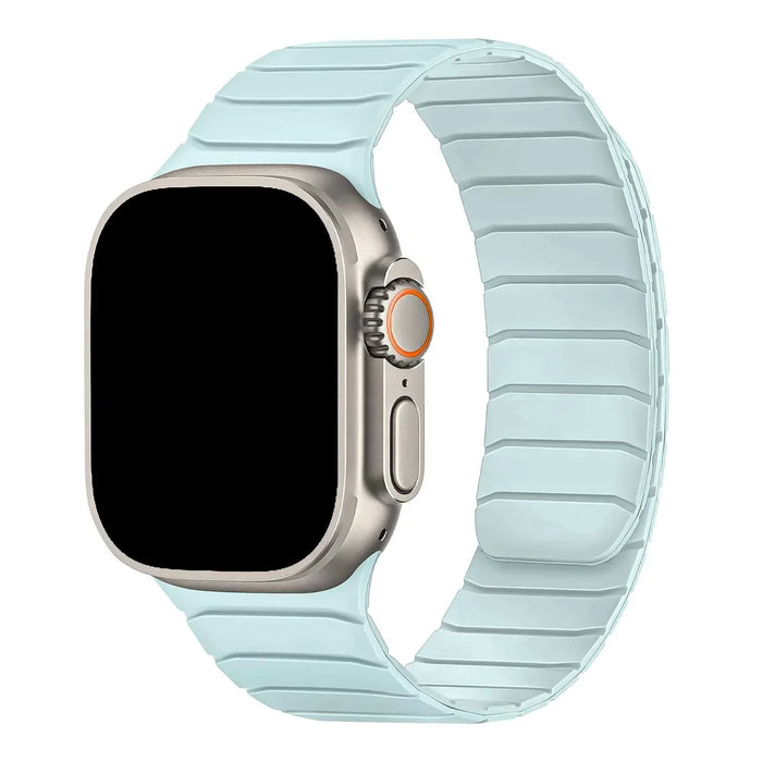 Apple Watch bandje Vetra - siliconen - lichtblauw