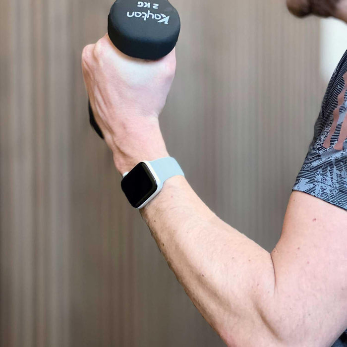 Apple Watch bandje Vyon - siliconen - beryl