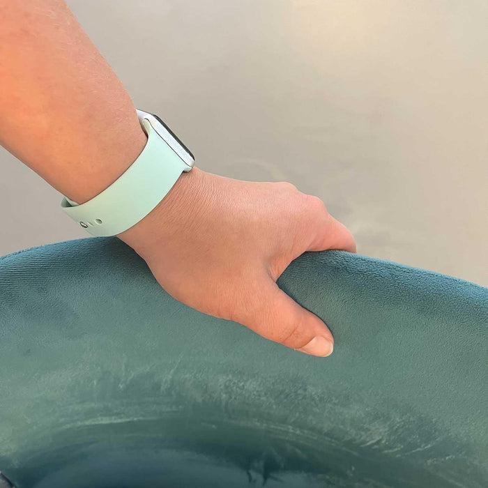 Apple Watch bandje Vyon - siliconen - beryl