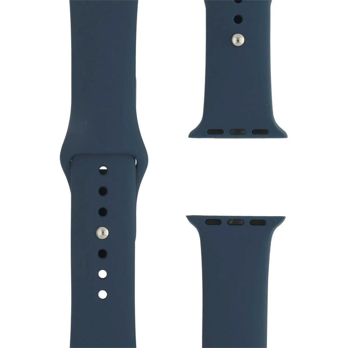 Apple Watch bandje Vyon - siliconen - stormblauw
