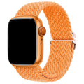 Apple Watch bandje Weavy - nylon - oranje