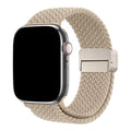 Apple Watch bandje Zyra - nylon - beige