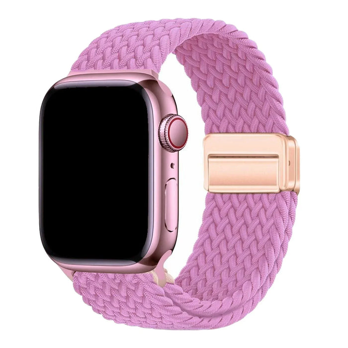 Apple Watch bandje Zyra - nylon - felroze
