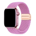 Apple Watch bandje Zyra - nylon - felroze
