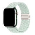 Apple Watch bandje Zyra - nylon - mintgroen