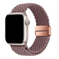 Apple Watch bandje Zyra - nylon - smokey paars
