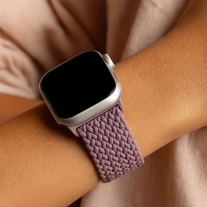 Apple Watch bandje Zyra - nylon - smokey paars
