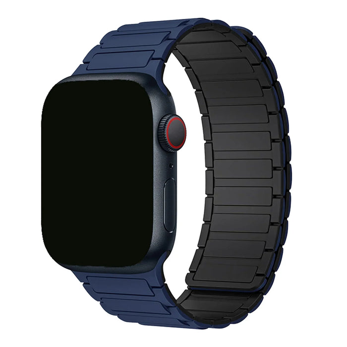 Apple Watch bandje Zyro - siliconen - donkerblauw