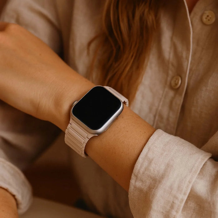 Apple Watch bandje Zyro - siliconen - sterrenlicht