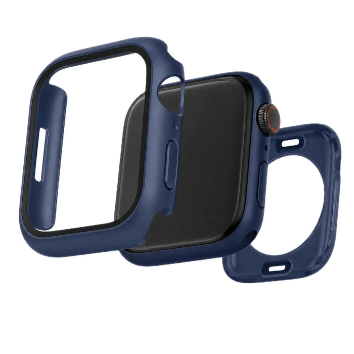 Apple Watch full body hardcase Armor - middernachtblauw