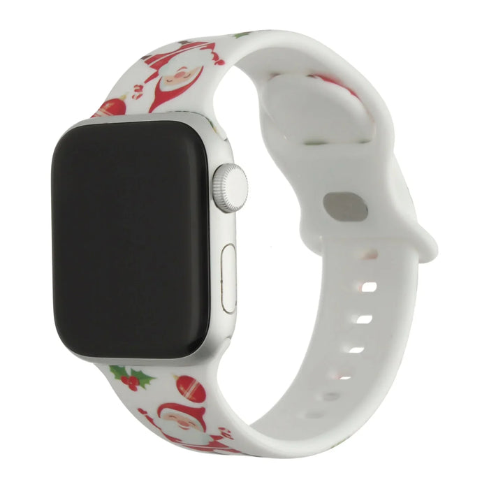 Apple Watch print bandje - siliconen - kerst - Limited edition 2024