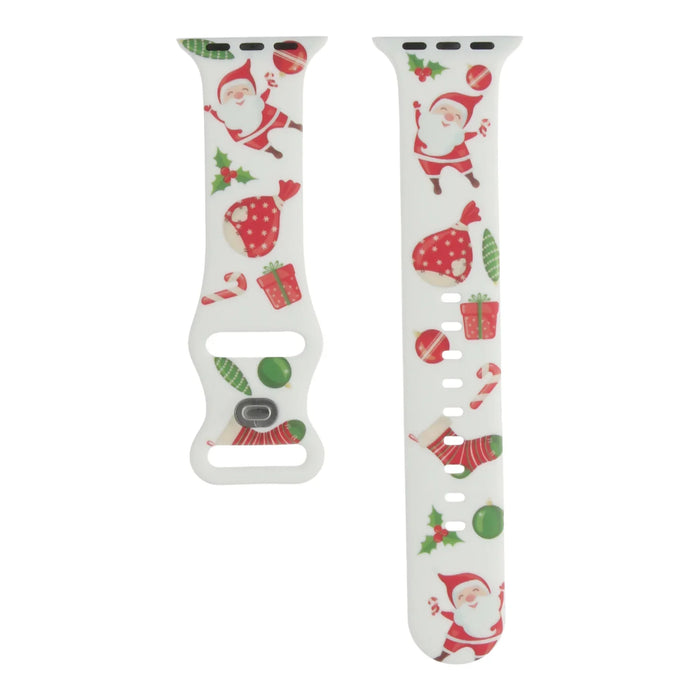Apple Watch print bandje - siliconen - kerst - Limited edition 2024