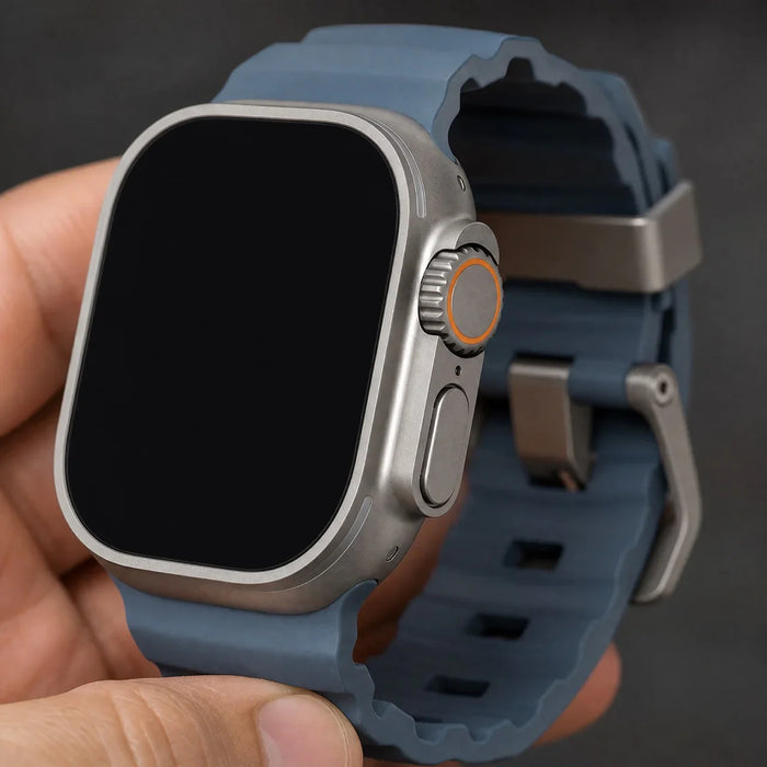 Apple Watch Ranger bandje - siliconen - blauw