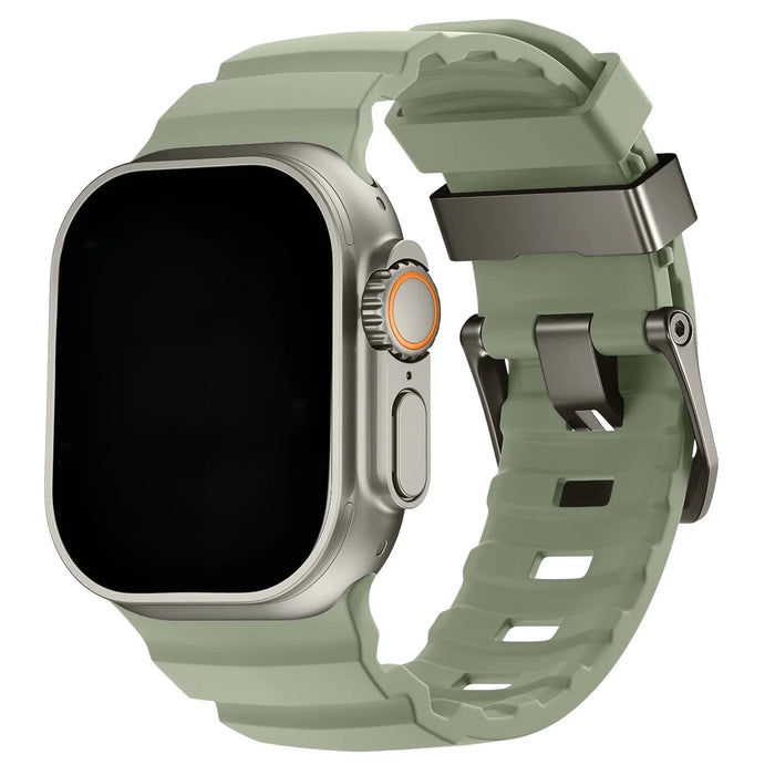 Apple Watch Ranger bandje - siliconen - groen