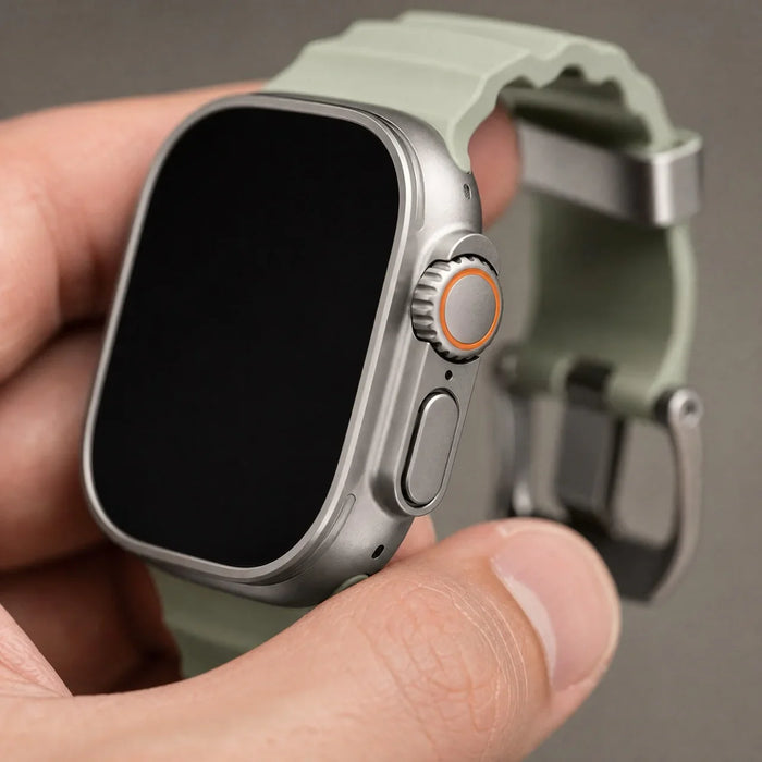 Apple Watch Ranger bandje - siliconen - groen