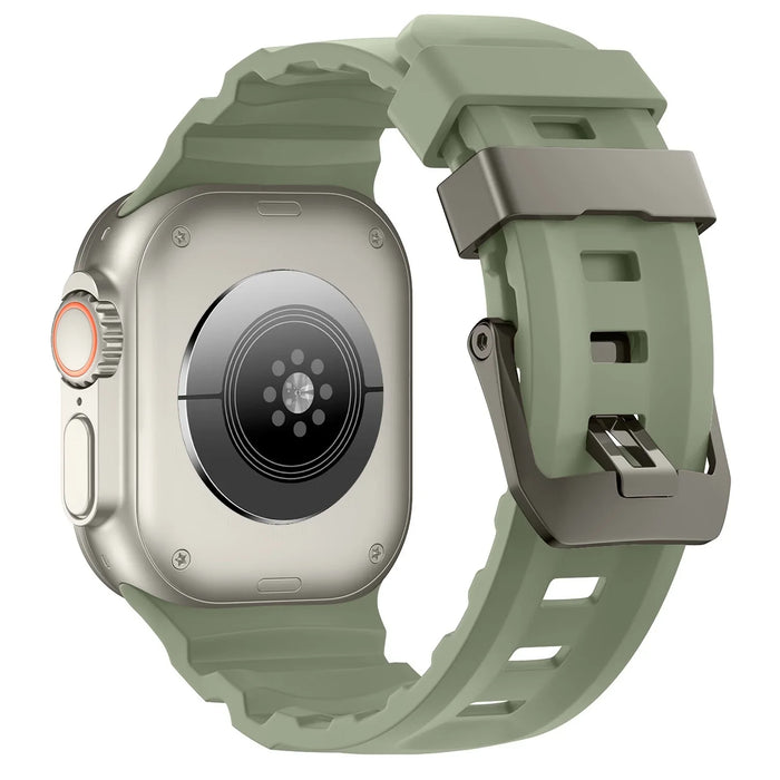 Apple Watch Ranger bandje - siliconen - groen