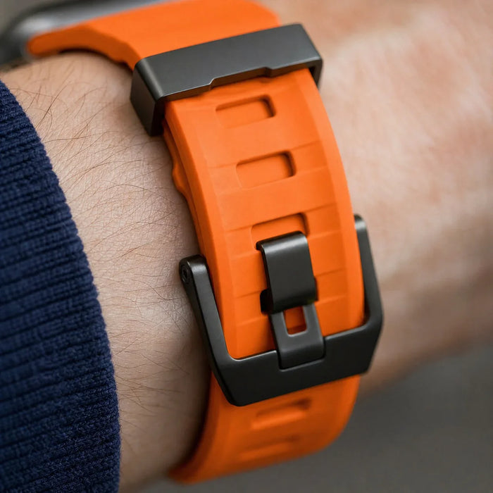 Apple Watch Ranger bandje - siliconen - oranje