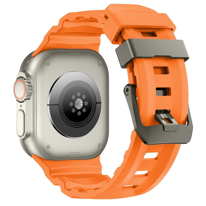 Apple Watch Ranger bandje - siliconen - oranje