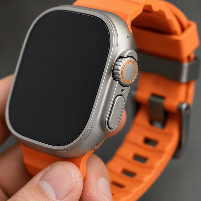 Apple Watch Ranger bandje - siliconen - oranje