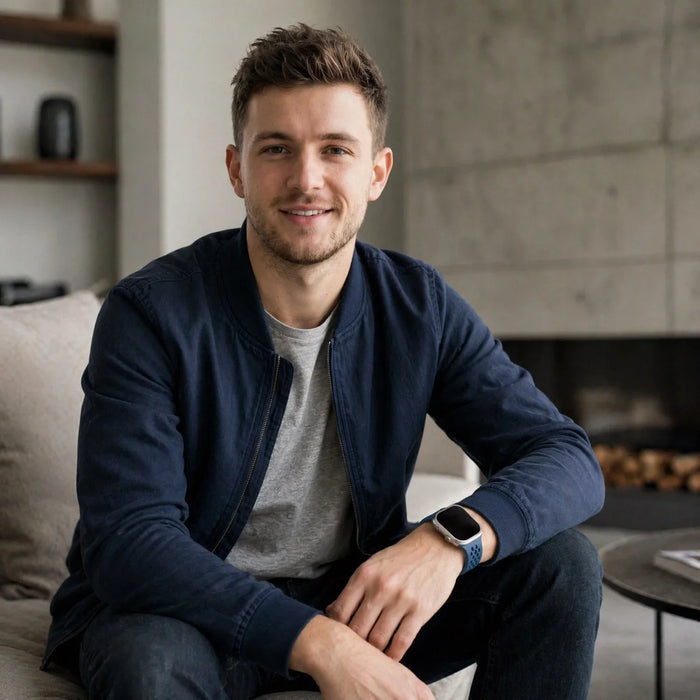 Apple Watch Sprint bandje - siliconen - blauw