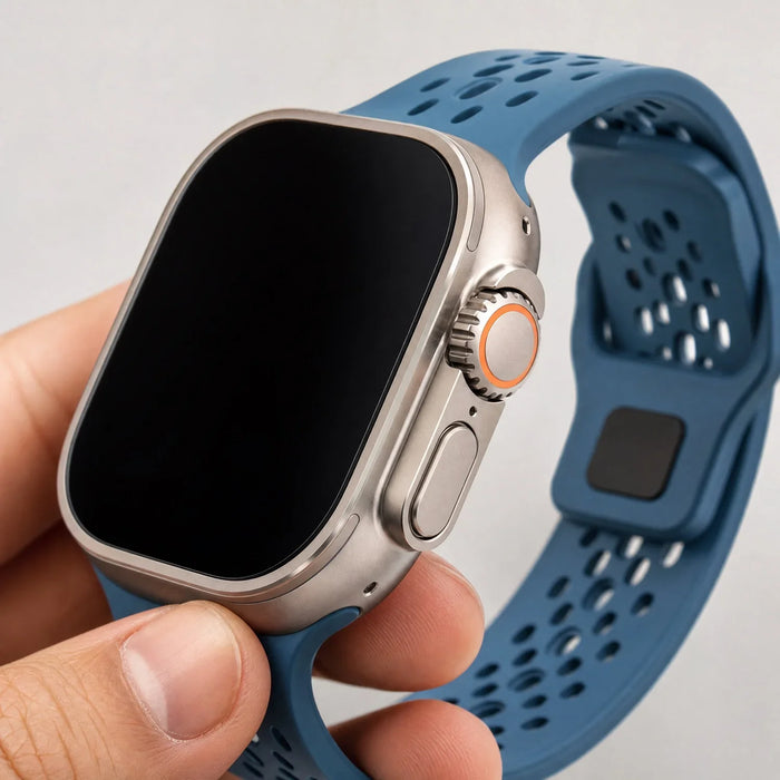 Apple Watch Sprint bandje - siliconen - blauw