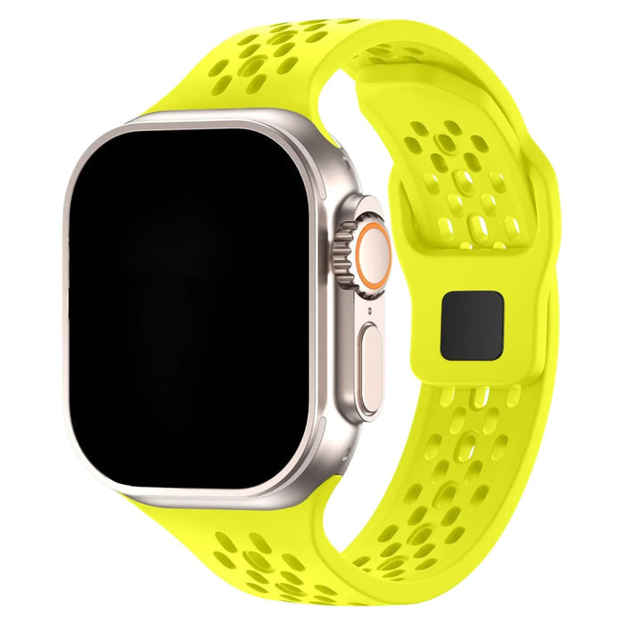 Apple Watch Sprint bandje - siliconen - geel