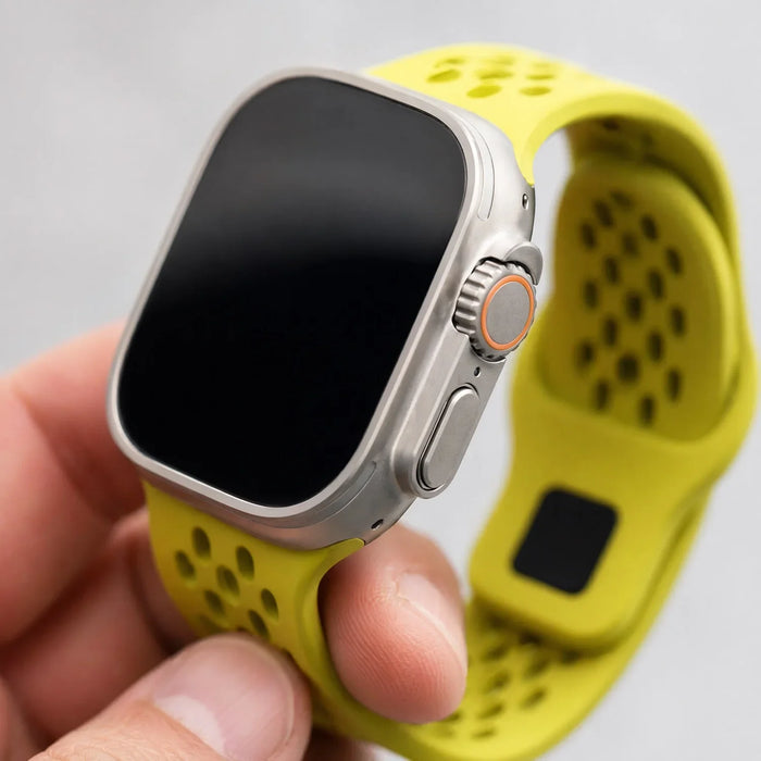 Apple Watch Sprint bandje - siliconen - geel