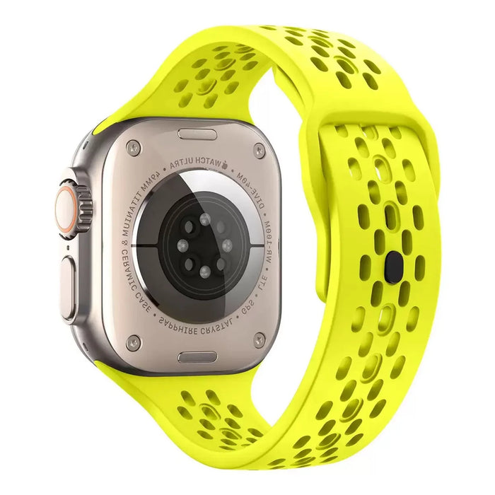 Apple Watch Sprint bandje - siliconen - geel