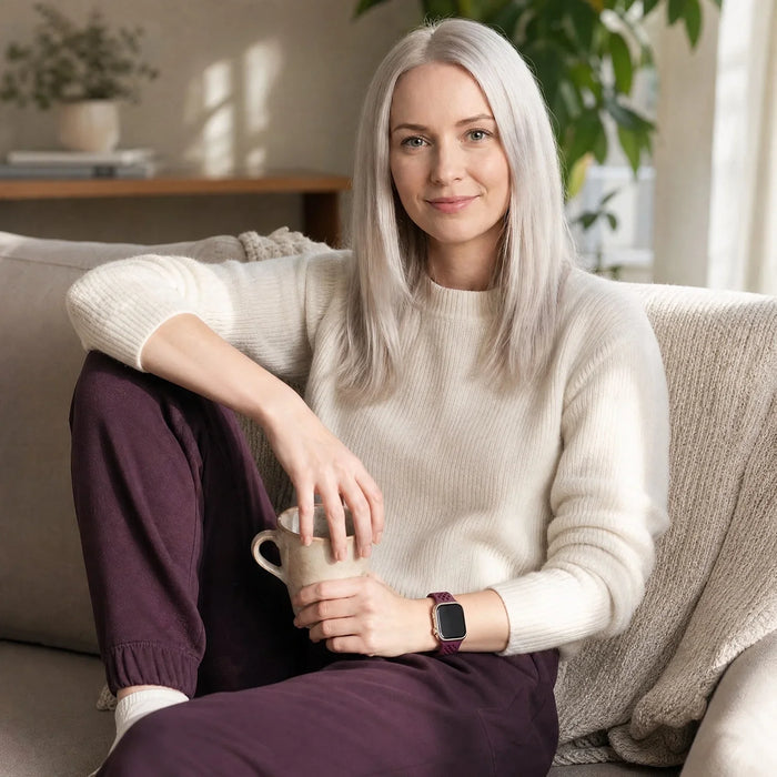 Apple Watch Sprint bandje - siliconen - paars