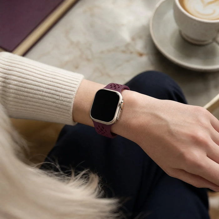 Apple Watch Sprint bandje - siliconen - paars