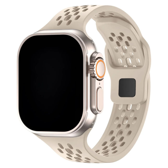 Apple Watch Sprint bandje - siliconen - sterrenlicht