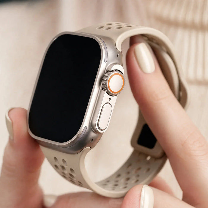 Apple Watch Sprint bandje - siliconen - sterrenlicht