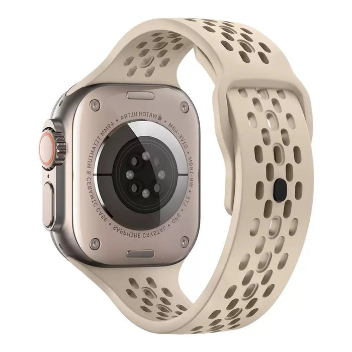 Apple Watch Sprint bandje - siliconen - sterrenlicht