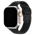 Apple Watch Sprint bandje - siliconen - zwart