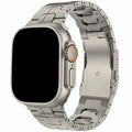 Apple Watch Ted bandje - staal - titanium