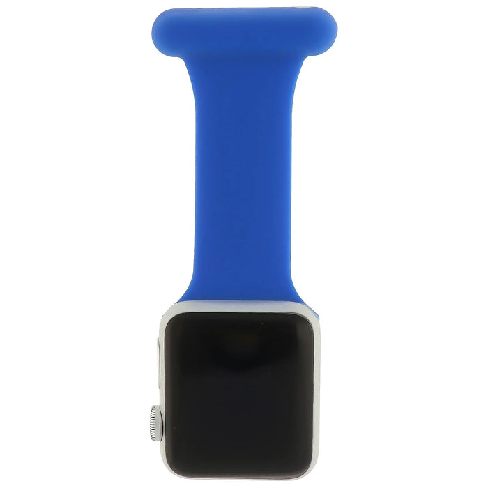 Apple Watch verpleeg bandje - siliconen - blauw