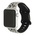 Apple Watch Wild bandje - siliconen - sterrenlicht zwart