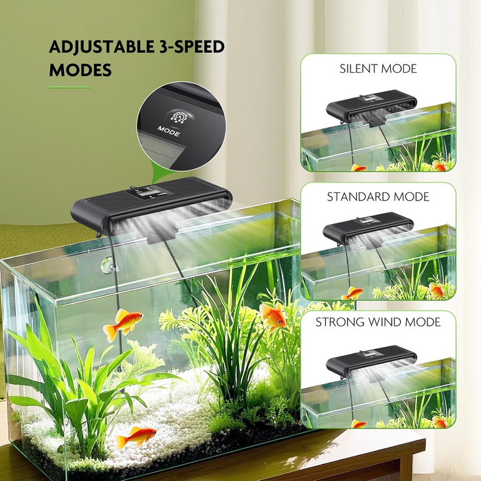Aquarium Chiller Fan with Auto Temperature Control
