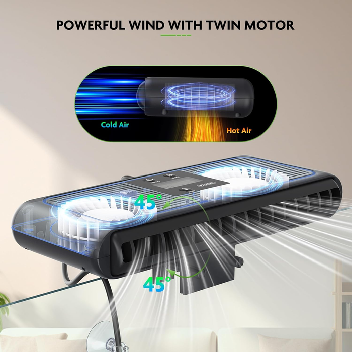 Aquarium Chiller Fan with Auto Temperature Control