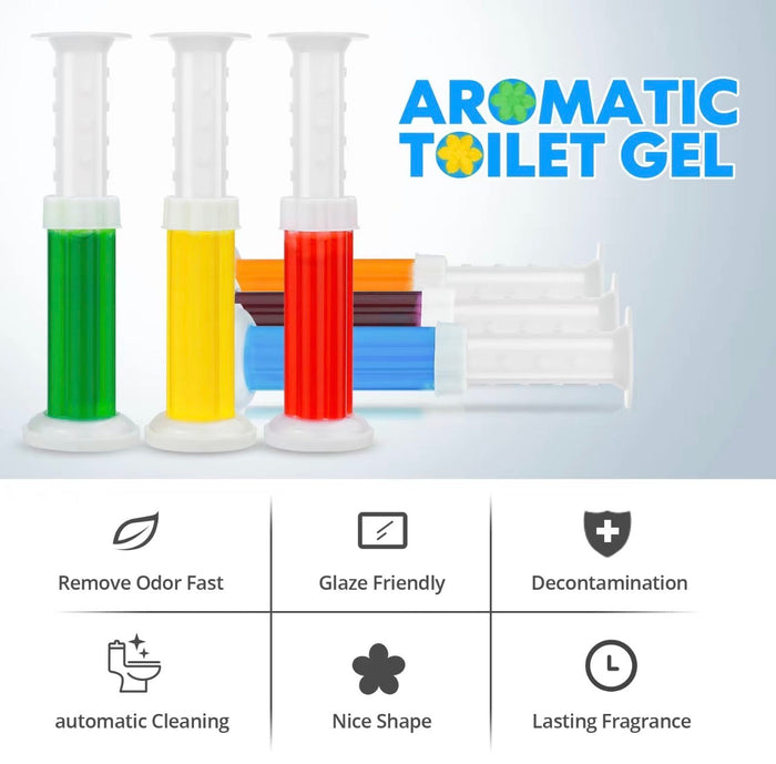 AromaFlush Toilet Gel Stamps