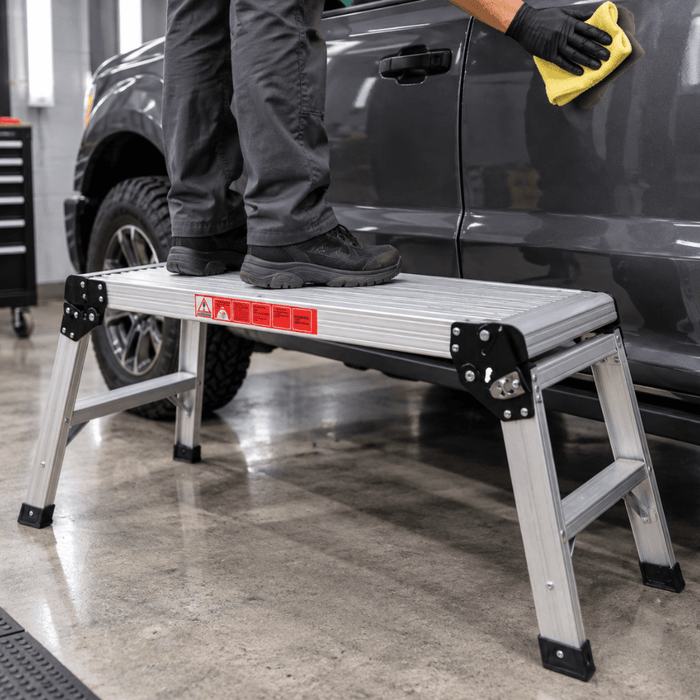 ATD 10325 Heavy-Duty Folding Aluminum Work Platform -10325 - Eagle National Supply