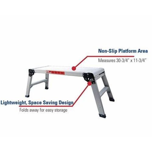 ATD 10325 Heavy-Duty Folding Aluminum Work Platform -10325 - Eagle National Supply